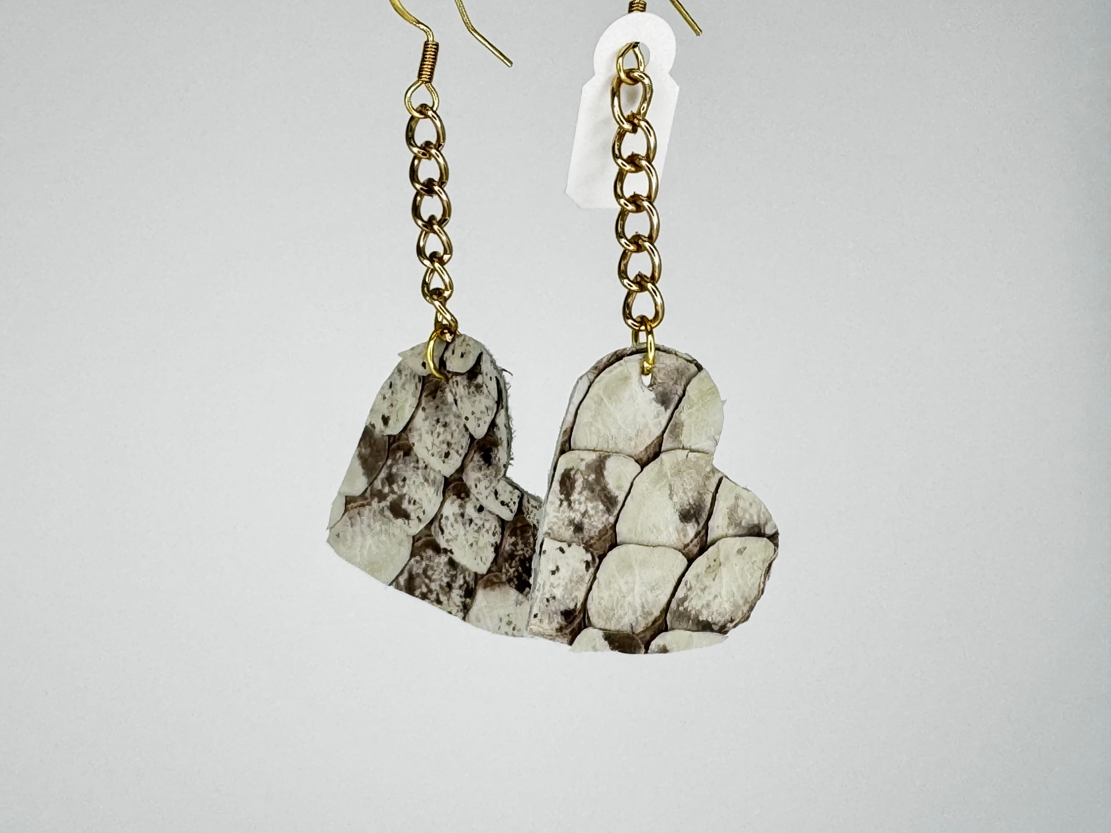 Heart of Snake Earrings