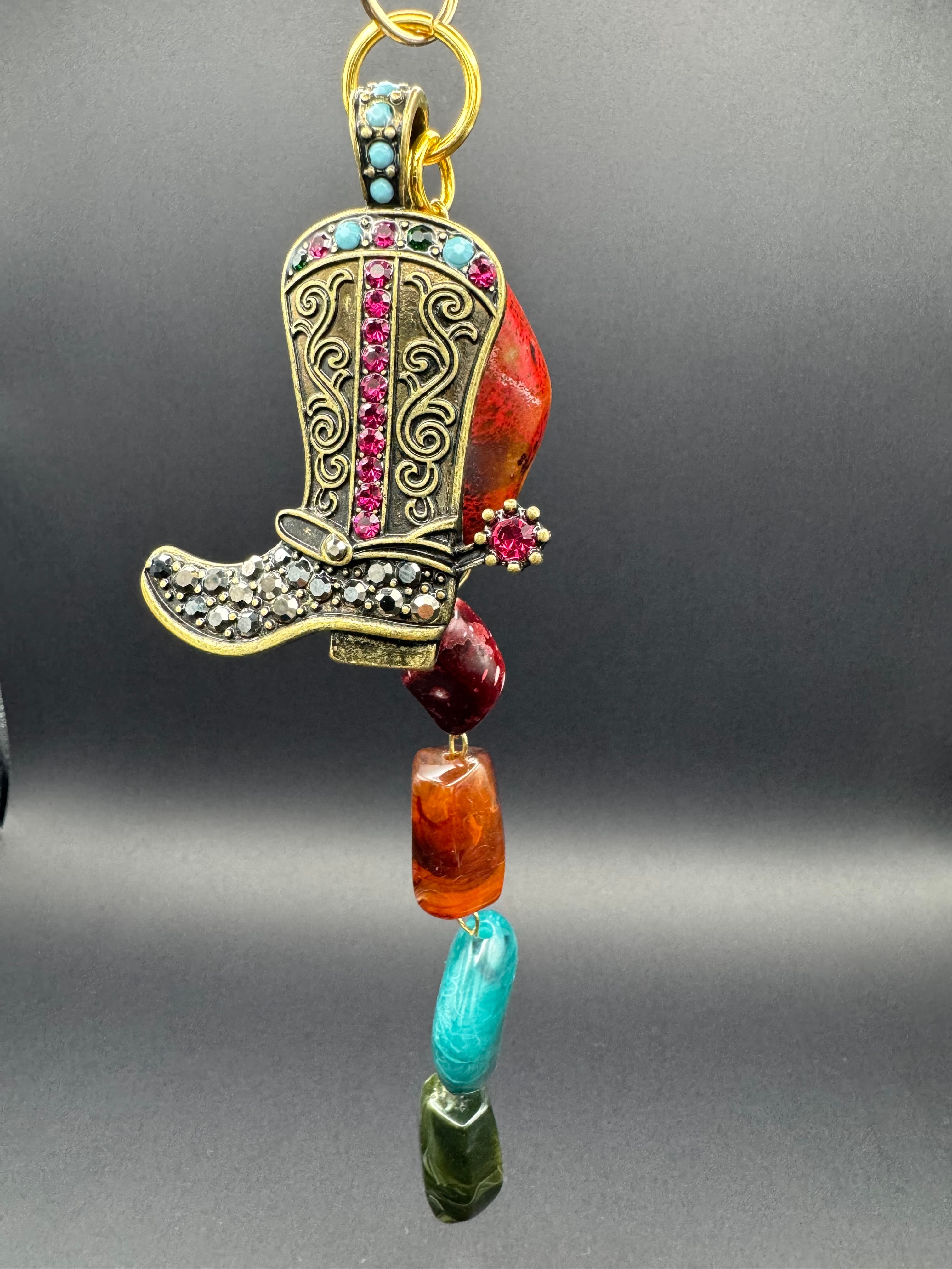 Cowgirl Sparkle Purse Charm